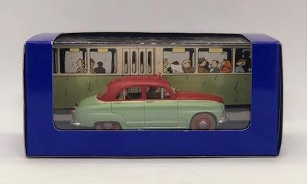 Tintin / Kuifje - Tintin's Cars 1/43 - The Taxi Simca (Simca Aronde °1954) (15cm)