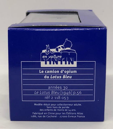 Tintin / Kuifje - Tintin's Cars 1/43 - The Opium Truck (15cm)