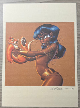 COMICS Ex-libris: Ishanti ’The Sacred Dancer’ (Crisse) Comics - Ex-libris