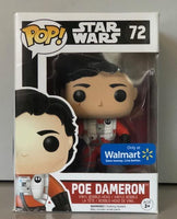 Funko Pop! Star Wars - The Force Awakens Poe Dameron (No Helmet) (72) Exclusive Damaged Packaging