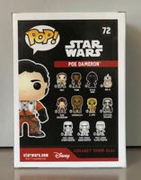 Funko Pop! Star Wars - The Force Awakens Poe Dameron (No Helmet) (72) Exclusive Damaged Packaging