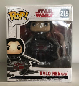 Funko Pop! Star Wars - Episode Viii Kylo Ren With Tie Fighter (215) Damaged Packaging Figurines