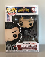 Funko Pop! Games - Marvel Contest Of Champions Punisher 2099 (303) Damaged Packaging Figurines
