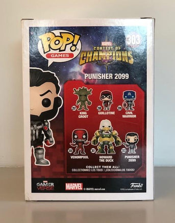 Funko Pop! Games - Marvel Contest Of Champions Punisher 2099 (303) Damaged Packaging Figurines