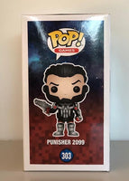 Funko Pop! Games - Marvel Contest Of Champions Punisher 2099 (303) Damaged Packaging Figurines