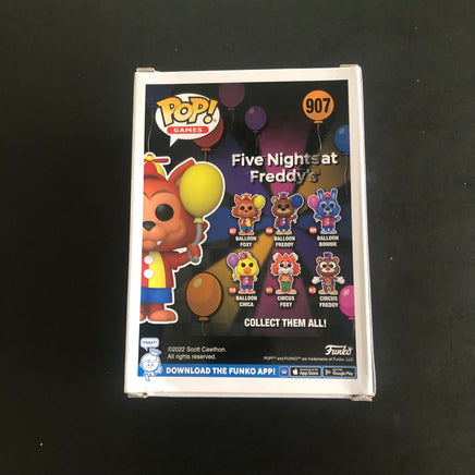 Funko POP! Games - Five Nights at Freddy's - Balloon Foxy (907) "Small Damaged Packaging"