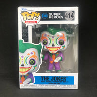 Funko POP! Heroes - Dia De Los DC - The Joker (414) Small Box Damage