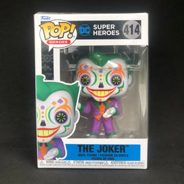 Funko POP! Heroes - Dia De Los DC - The Joker (414) Small Box Damage