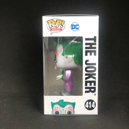 Funko POP! Heroes - Dia De Los DC - The Joker (414) Small Box Damage