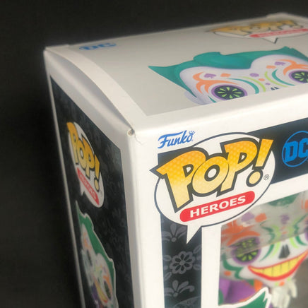 Funko POP! Heroes - Dia De Los DC - The Joker (414) Small Box Damage