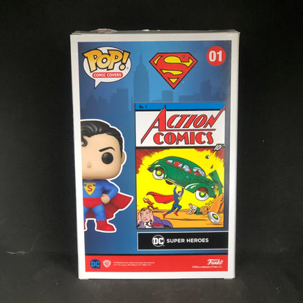 Funko POP! Comic Covers  - Action Comics - Superman (01) 'Small Box Damage'
