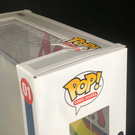 Funko POP! Comic Covers  - Action Comics - Superman (01) 'Small Box Damage'