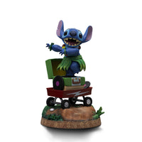 IRON STUDIOS, Art Scale Statue 1/10 - Lilo & Stitch : Stitch Hula (17cm)
