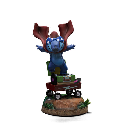 IRON STUDIOS, Art Scale Statue 1/10 - Lilo & Stitch : Stitch Laundry (19cm)