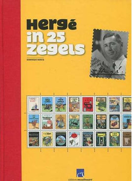 Kuifje - Hergé in 25 zegels (HC) (NL)