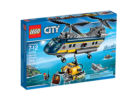 LEGO - City, Deep Sea Helicopter (60093)