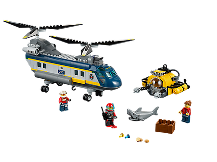 LEGO - City, Deep Sea Helicopter (60093)