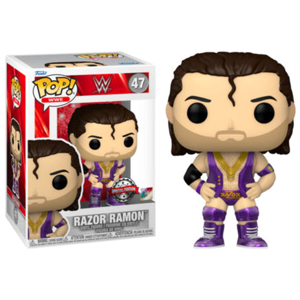 Funko POP! Sports - WWE Wrestling -  Razor Ramon (Metallic) (47) Exclusive