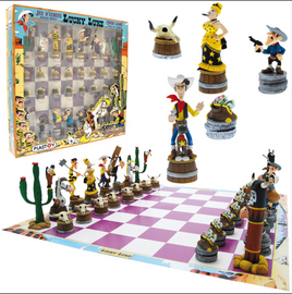 PLASTOY - Lucky Luke : Chess Set (42cm)