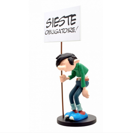 PLASTOY Collectoys - Gaston Lagaffe - "Sieste Obligatoire !" (24cm)