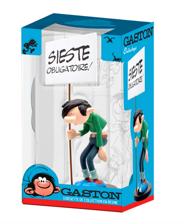 PLASTOY Collectoys - Gaston Lagaffe - "Sieste Obligatoire !" (24cm)