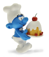 PLASTOY Collectoys - The Smurfs - The cake Smurf (12cm)