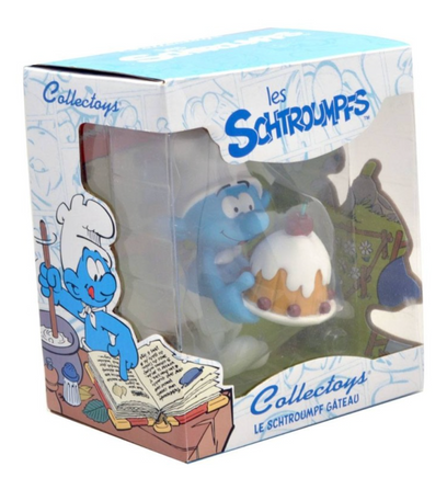 PLASTOY Collectoys - The Smurfs - The cake Smurf (12cm)