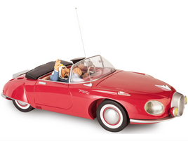 Le Garage De Franquin - Spirou & Fantasio / Robbedoes Kwabbernoot Turbot-Rhino 11 Rouge (1957)