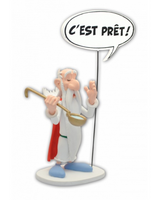 PLASTOY Collection Bulles - Asterix & Obelix - Panoramix : "C'est Prêt !" (18cm)