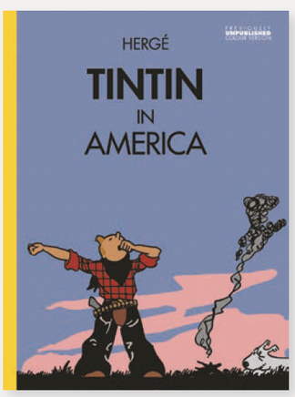 Tintin / Kuifje - Book - Tintin in America (Colorized - Yawning) (Eng)