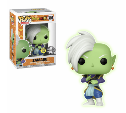 Funko Pop! Animation - Dragonball Super Zamasu (Gitd) (316) Exclusive Figurines