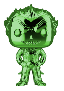 Funko POP! Heroes - Batman, Arkham Asylum - The Joker (Green Chrome) (53) Exclusive