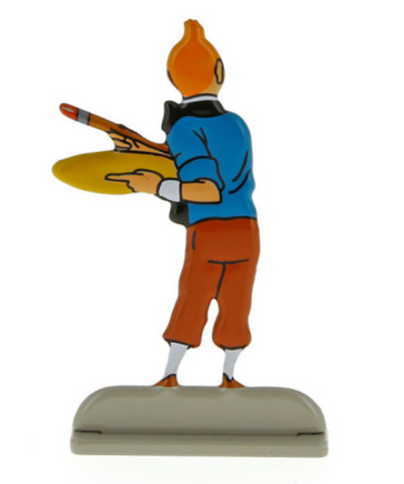 Moulinsart - Tintin / Kuifje - Peintre / Painter / Schilder (6cm)