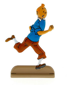 Moulinsart - Tintin / Kuifje - Tintin Running Happily (The Castafiore Emerald) (6cm)