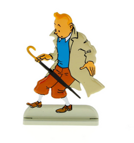 Moulinsart - Tintin / Kuifje - Tintin drops umbrella (The Calculus Affair) (6cm)