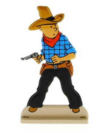 Moulinsart - Tintin / Kuifje - Tintin in America (Tintin in America) (6cm)
