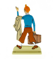Moulinsart - Tintin / Kuifje - Tintin w/ his Suitcase (6cm)