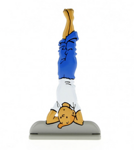 Moulinsart - Tintin / Kuifje - Tintin Doing Yoga (Tintin and the Picaros) (6cm)