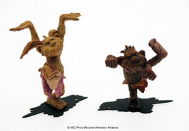 ATTAKUS Mini-Figure - Trolls de Troy, Gnondpom & Tyneth (Limited & Numbered) (5cm)