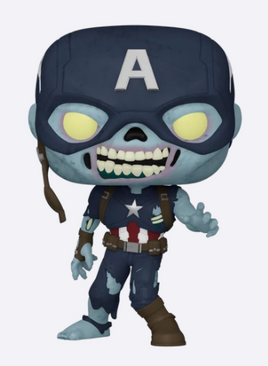 Funko POP! Marvel -What If... ? - Zombie Captain America (948) Exclusive