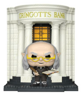 Funko POP! Movies - Harry Potter - Gringotts Head Goblin w/ Gringotts Bank (138) Exclusive