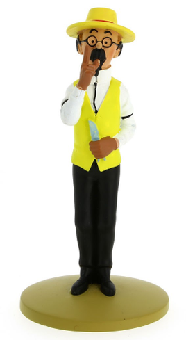 Moulinsart - Tintin / Kuifje Calculus Gardening Figurines