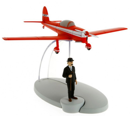 Moulinsart - Tintin / Kuifje Red Plane & Thomson Figurines