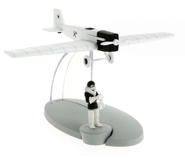 Moulinsart - Tintin / Kuifje Fighter Plane & Figurines