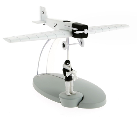 Moulinsart - Tintin / Kuifje Fighter Plane & Figurines
