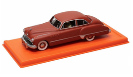 Moulinsart - Tintin - Buick Roadmaster / L'américaine rouge (album Tintin au pays de l'or noir)