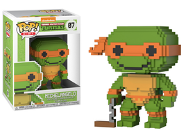 Funko Pop! 8-Bit - Teenage Mutant Ninja Turtles Michelangelo (07) Figurines