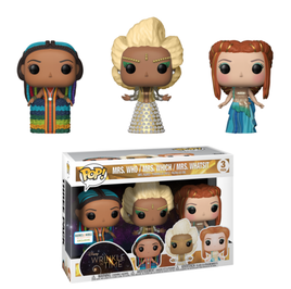 Funko Pop! Disney - A Wrinkle In Time Mrs. Who / Which Whatsit (3Pack) Figurines