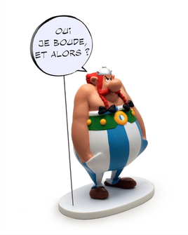 Plastoy - Asterix Obelix Oui. Je Boude Et Alors Figurines