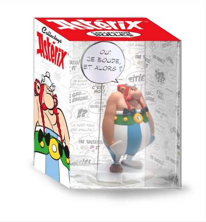 Plastoy - Asterix Obelix Oui. Je Boude Et Alors Figurines